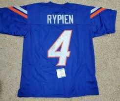 Men%27s Boise State Broncos #4 Brett Rypien Nike Royal College Football Jersey Dzhi->boise state broncos->NCAA Jersey